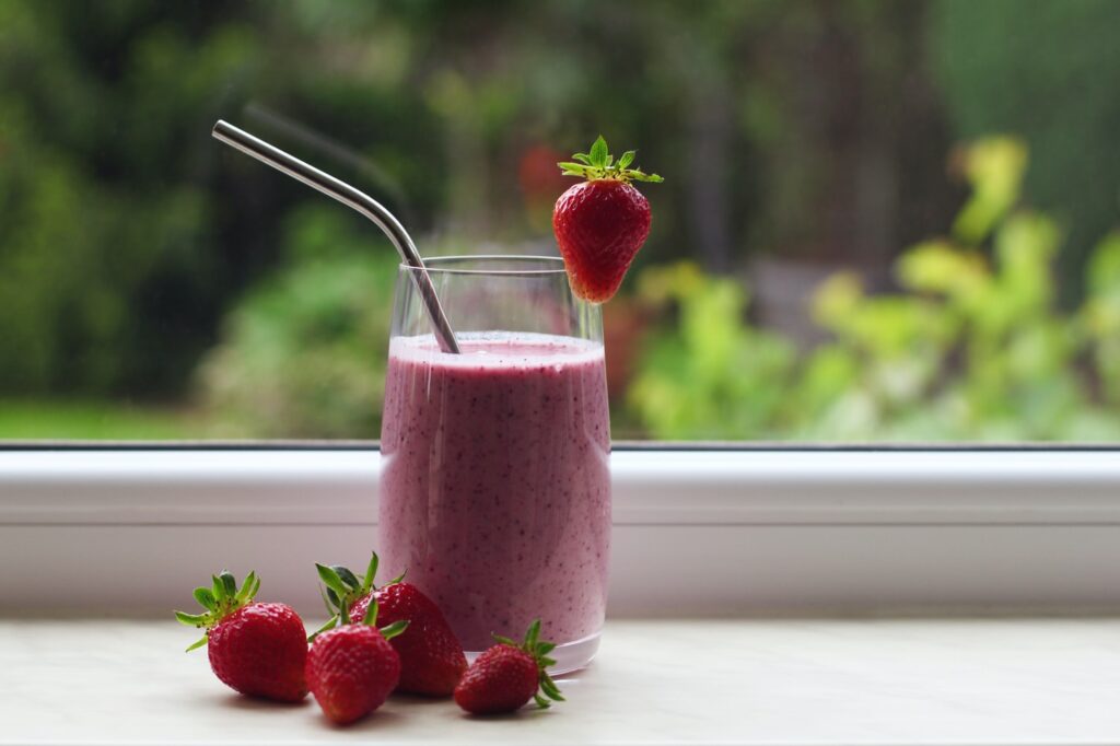 How to Make a Strawberry Slush